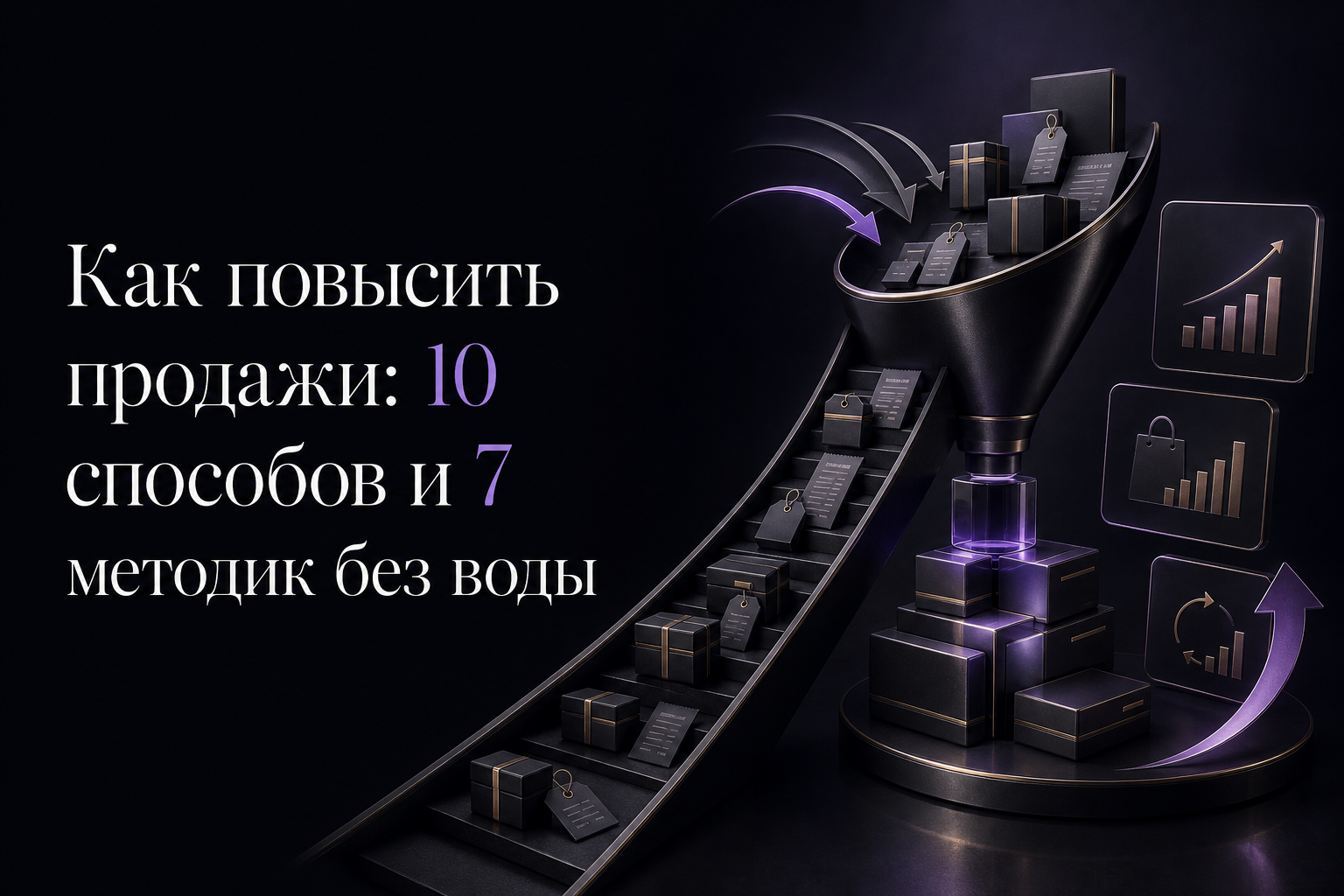 Как повысить продажи: 10 способов и 7 методик без воды